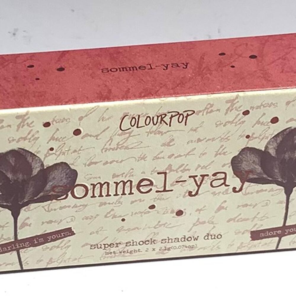 ColourPop Sommel-yay Super Shock Shadow Duo (Limited Edition)